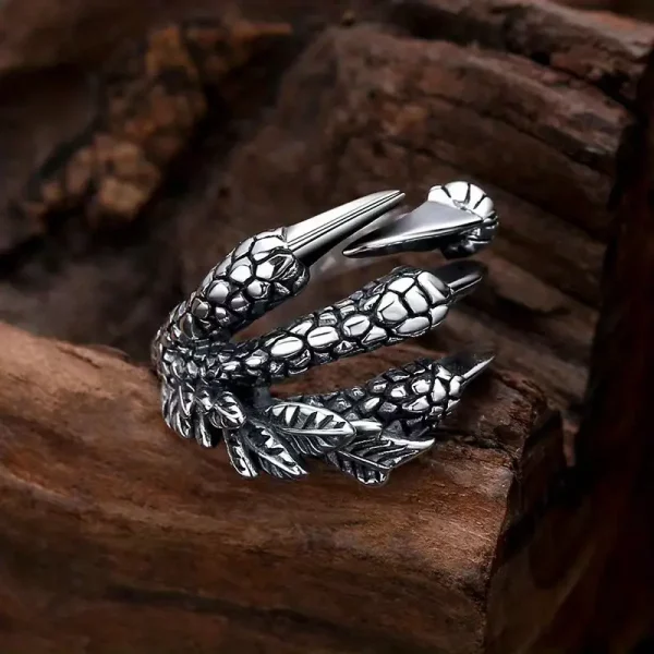 Deluxe Dragon Talon Ring - Adjustable Fit