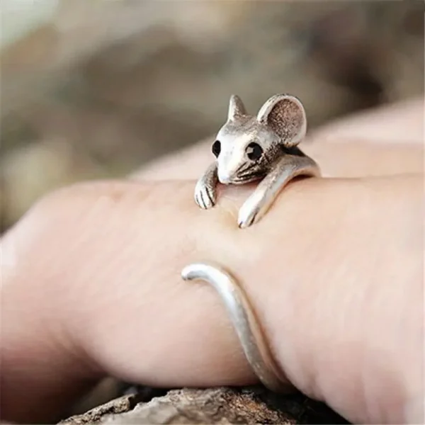 Marvin the Mouse Ring - Adjustable Fit